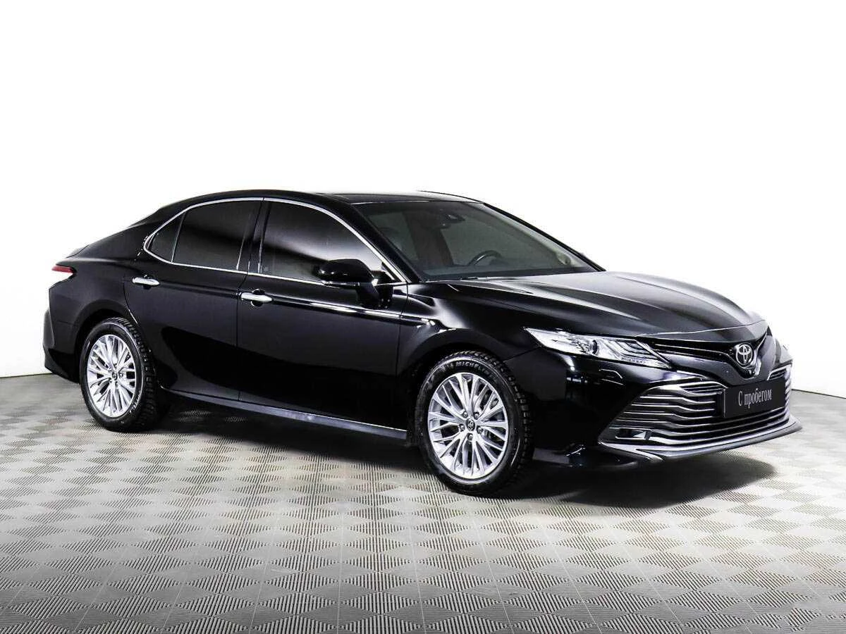 TOYOTA CAMRY, Черный, 2018, Автоматическая, 249 л.с., цена от 2 368 000 руб.