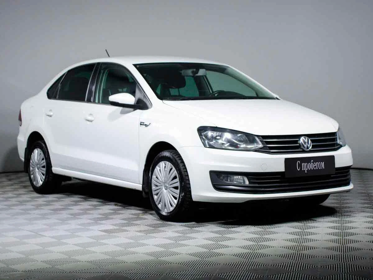 VOLKSWAGEN POLO, Белый, 2018, Робот, 125 л.с., цена от 816 000 руб.