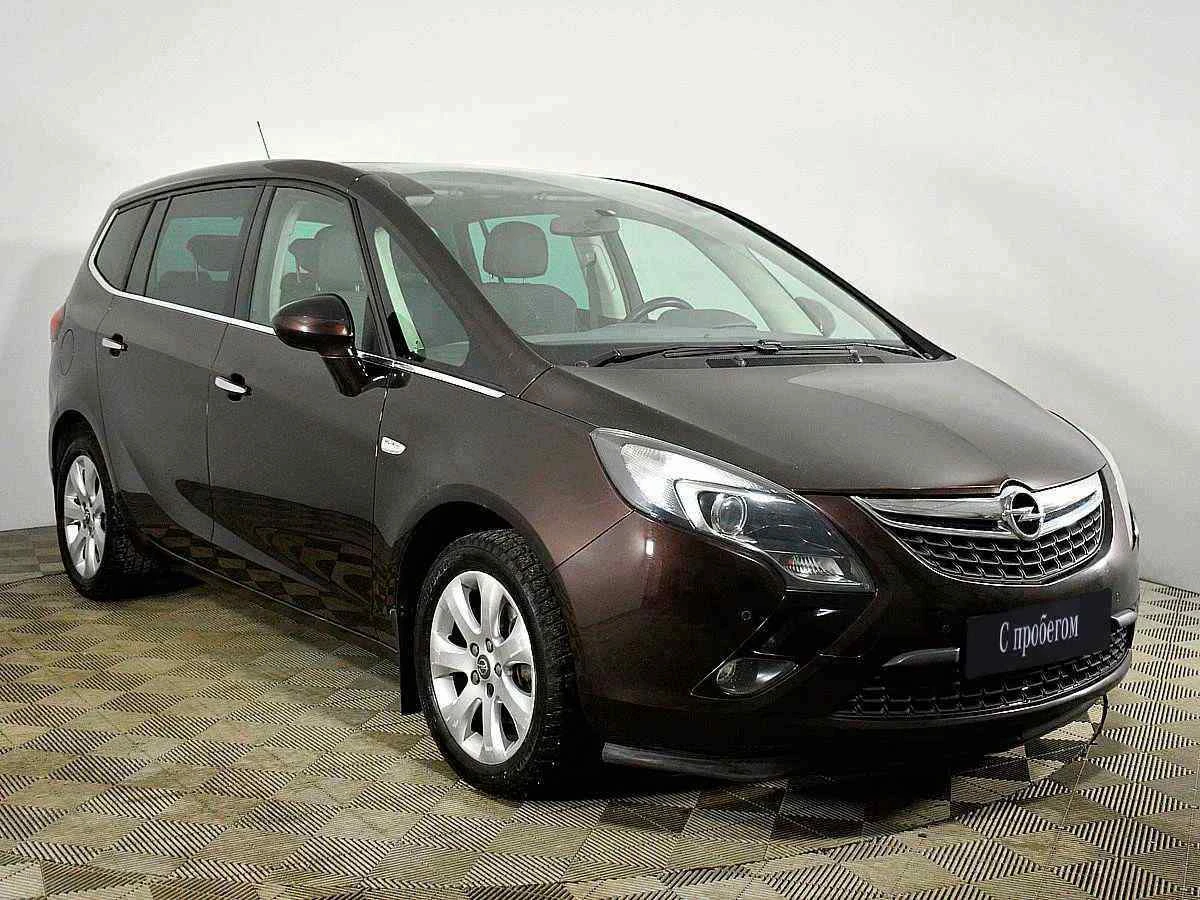 Opel Zafira, Коричневый, 2012, Автоматическая, 140 л.с., цена от 693 000 руб.