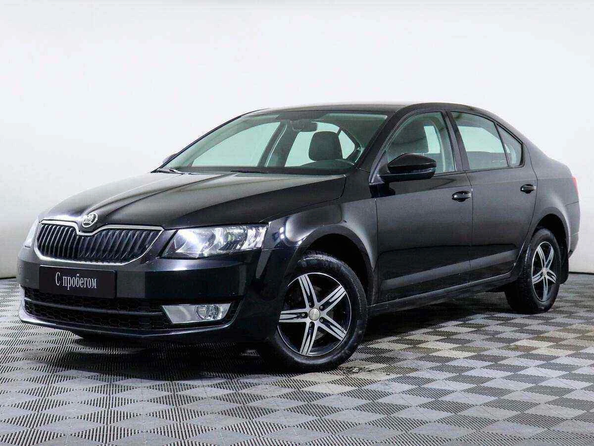 Skoda Octavia, Черный, 2015, Робот, 150 л.с., цена от 822 000 руб.