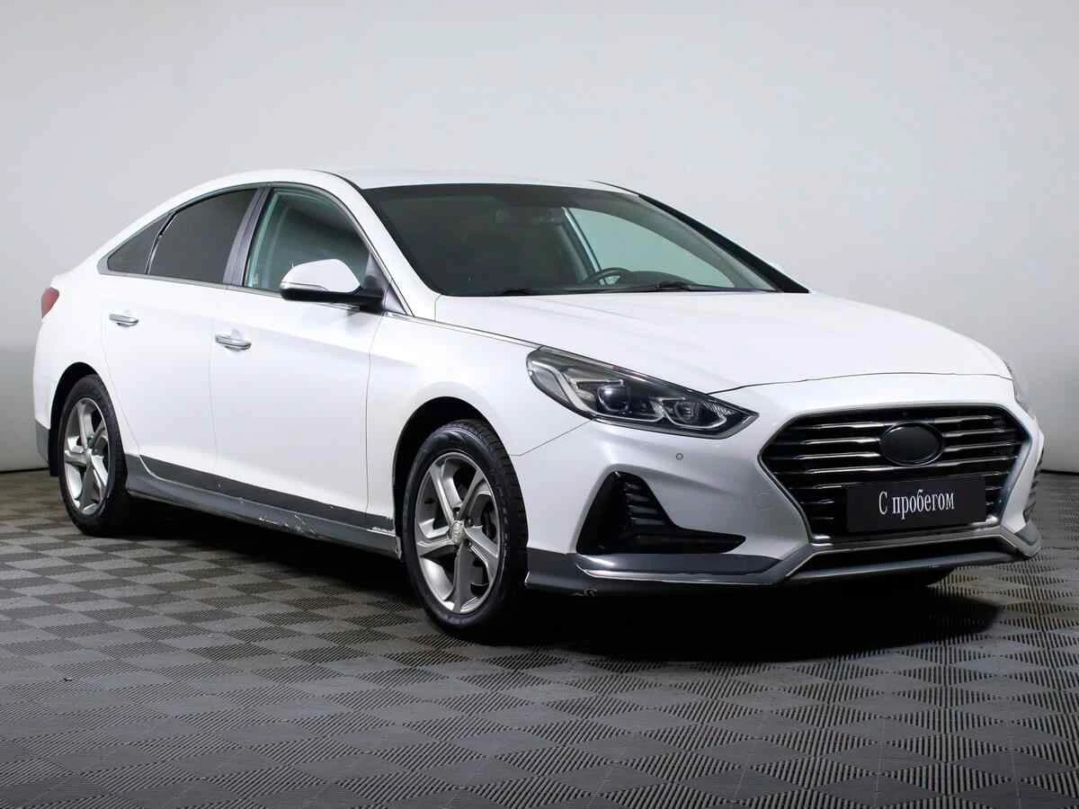 Hyundai Sonata, Белый, 2017, Автоматическая, 188 л.с., цена от 995 000 руб.