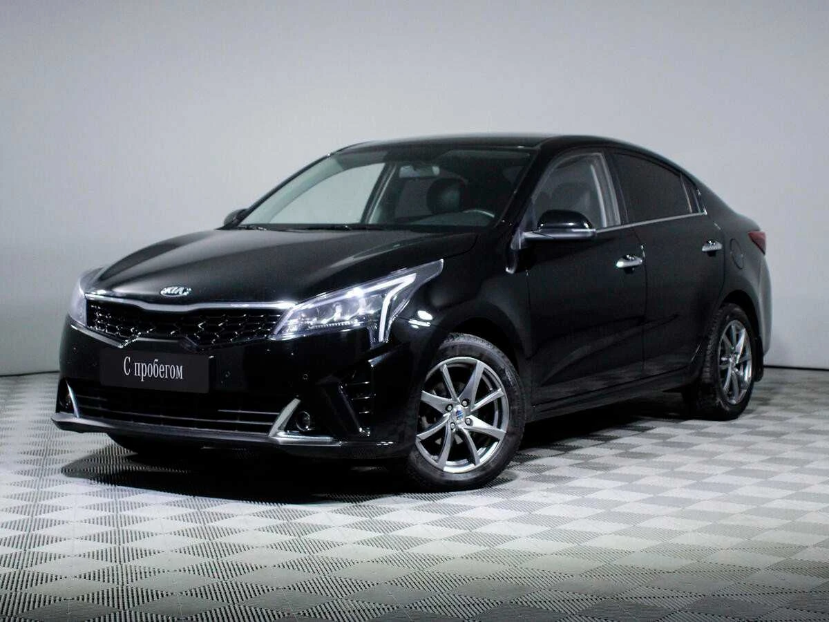 KIA RIO, Черный, 2020, Автоматическая, 123 л.с., цена от 1 184 000 руб.