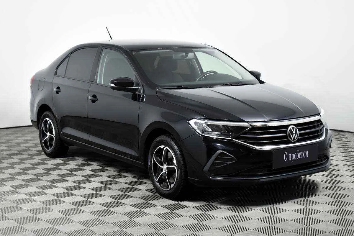 Volkswagen Polo, Черный, 2021, Автоматическая, 110 л.с., цена от 1 485 000 руб.