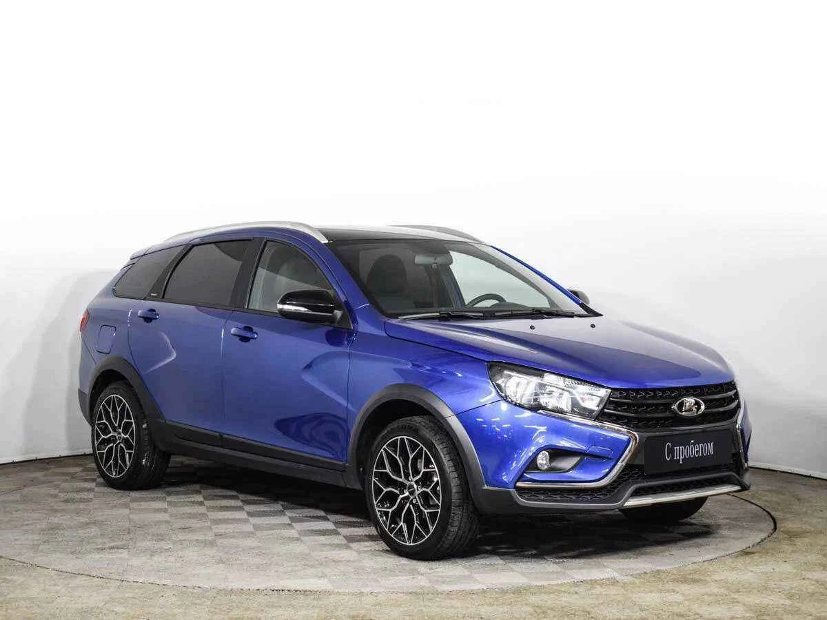 LADA Vesta SW Cross, Синий, 2021, Механическая, 106 л.с., цена от 986 000 руб.