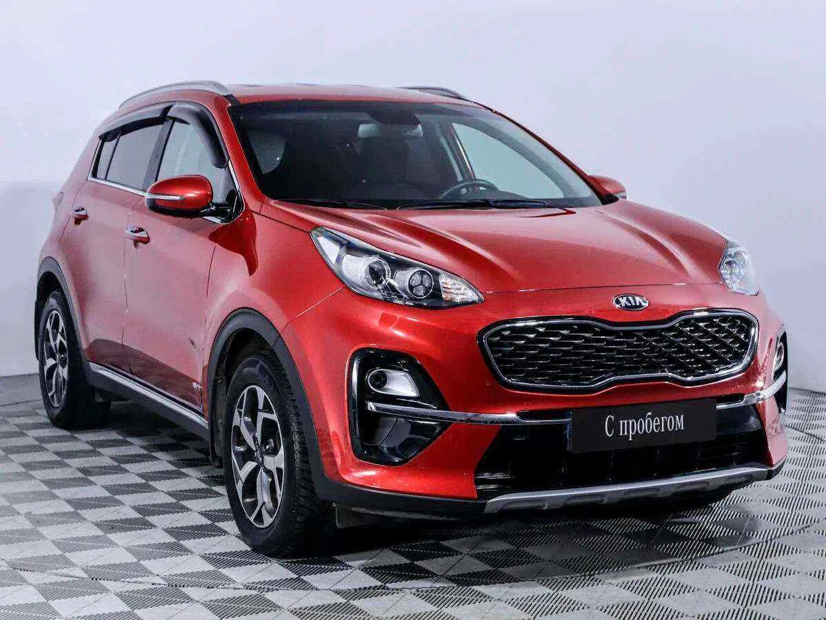 KIA Sportage, Красный, 2019, Автоматическая, 184 л.с., цена от 1 758 900 руб.
