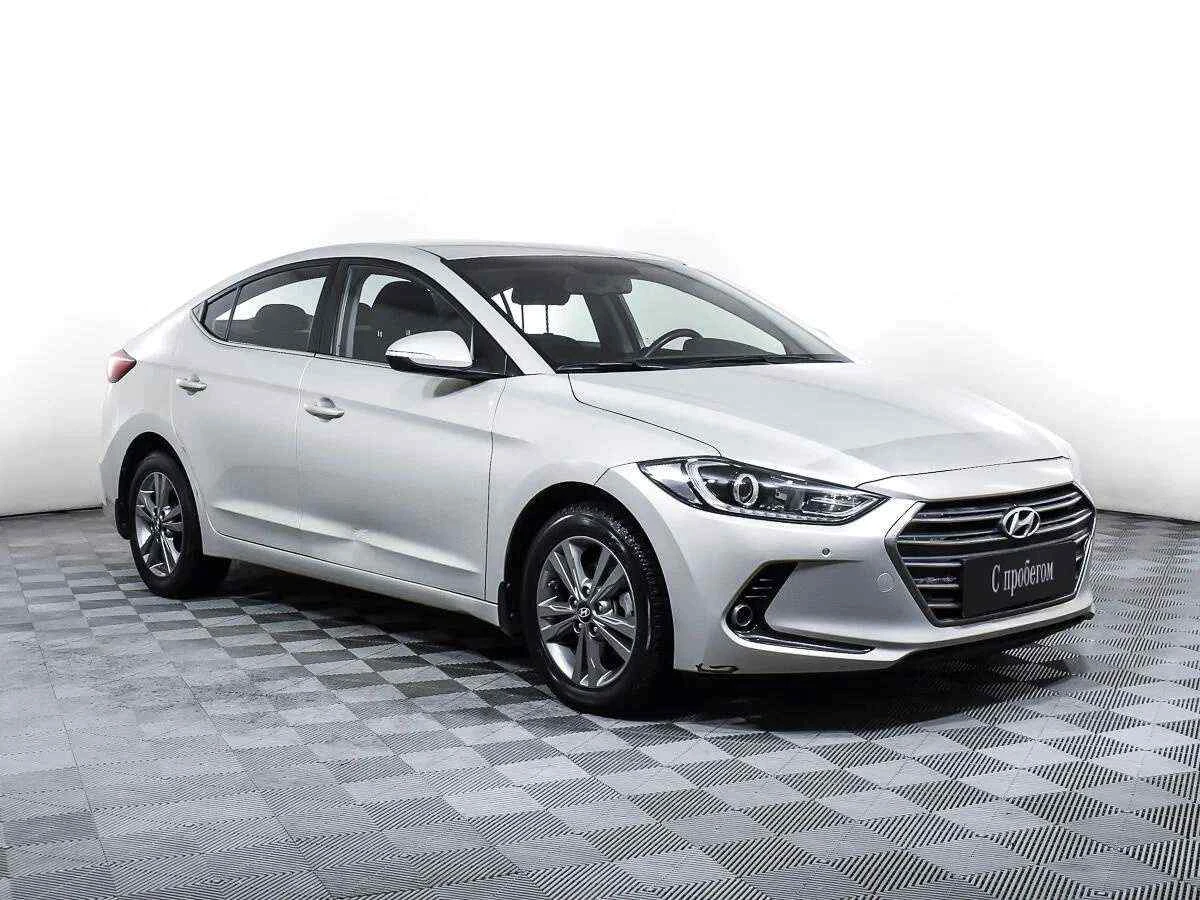 Hyundai Elantra, Серебряный, 2018, Автоматическая, 150 л.с., цена от 1 017 000 руб.