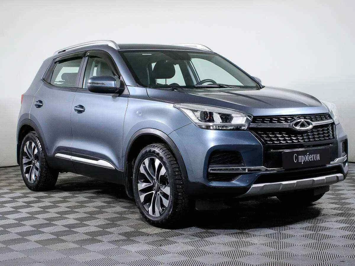 Chery Tiggo 4, Голубой, 2020, Робот, 147 л.с., цена от 1 180 000 руб.