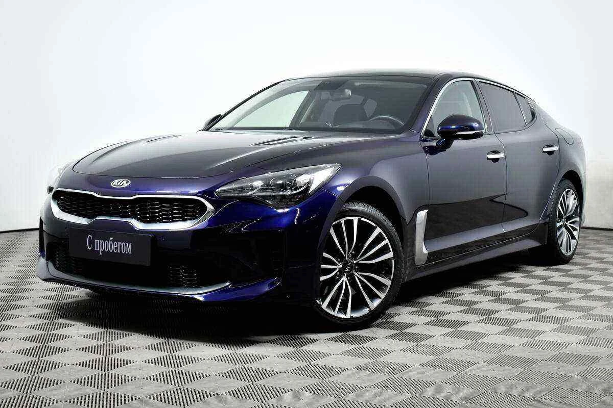 KIA Stinger, Синий, 2018, Автоматическая, 247 л.с., цена от 1 950 000 руб.
