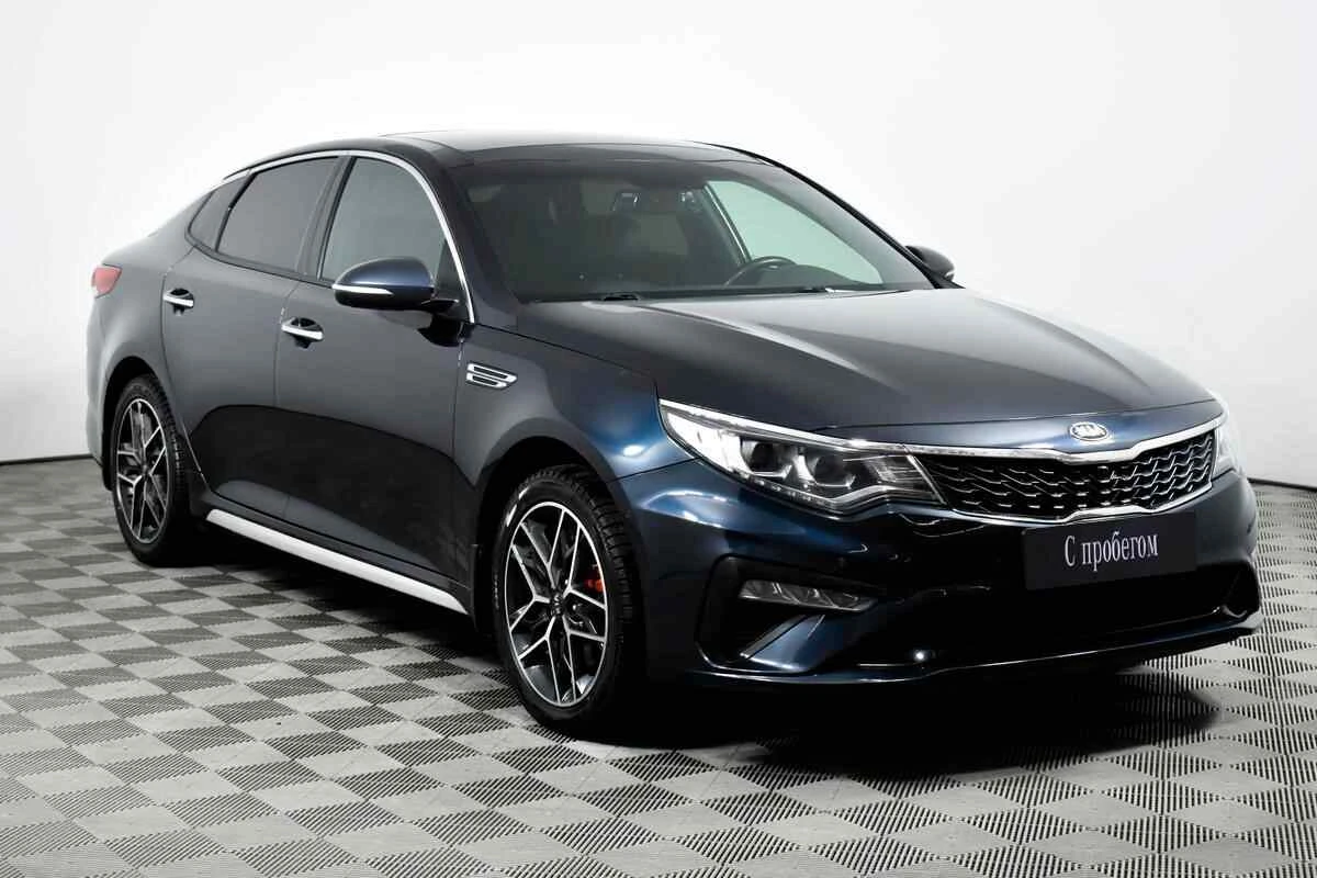 KIA Optima, Синий, 2018, Автоматическая, 188 л.с., цена от 1 470 000 руб.