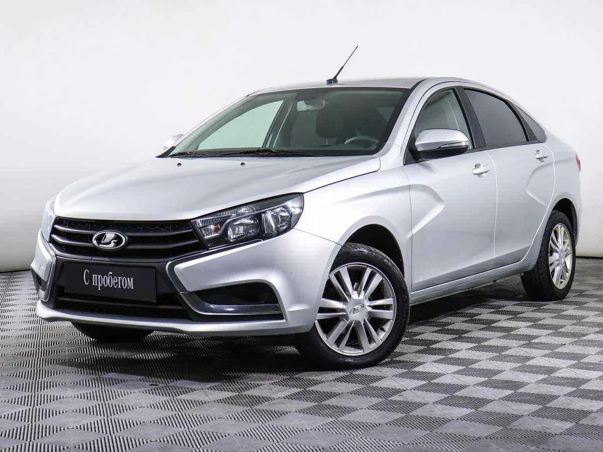 LADA Vesta, Серебряный, 2019, Механическая, 106 л.с., цена от 458 000 руб.