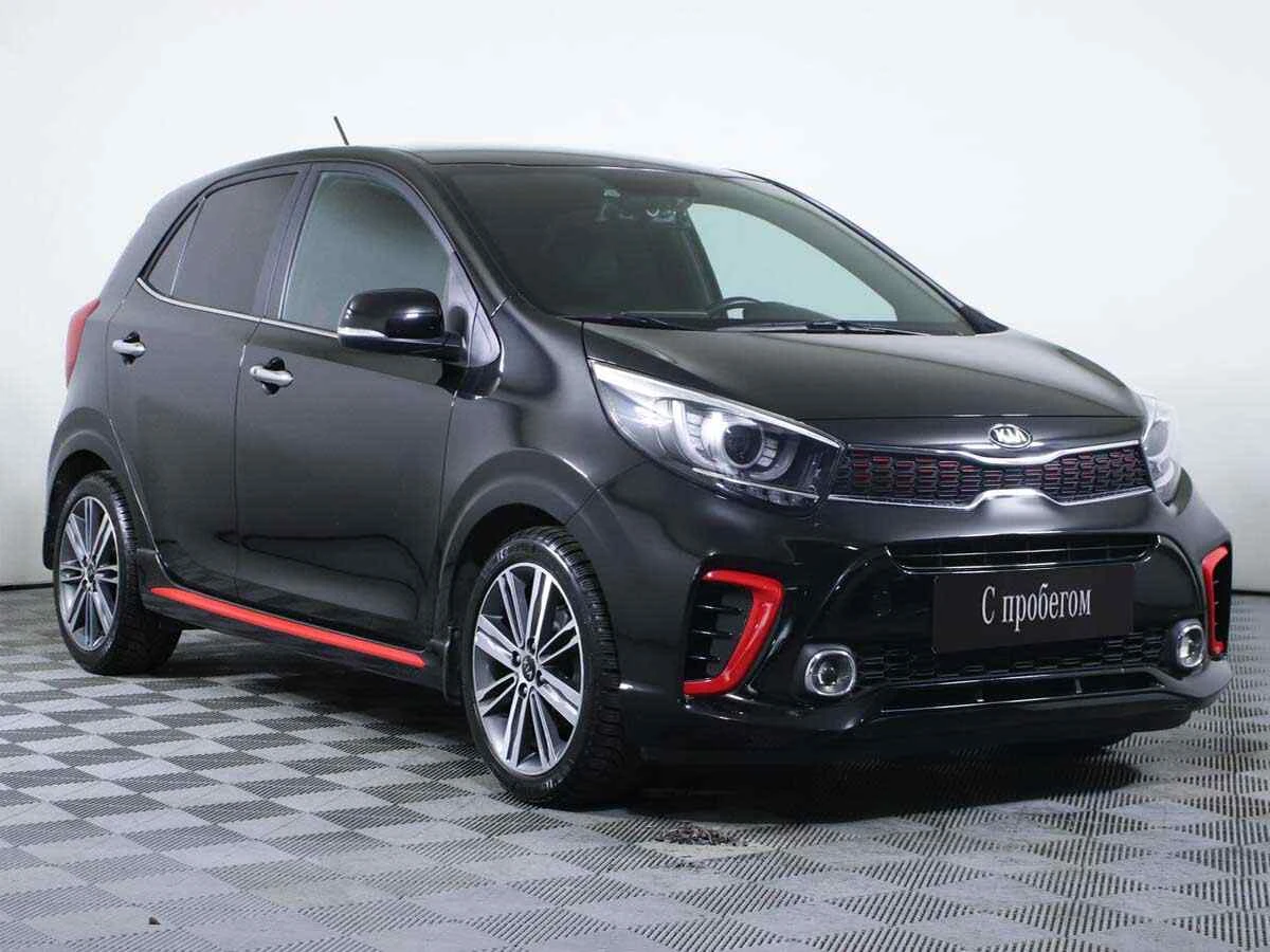 KIA Picanto, Черный, 2018, Автоматическая, 84 л.с., цена от 835 000 руб.
