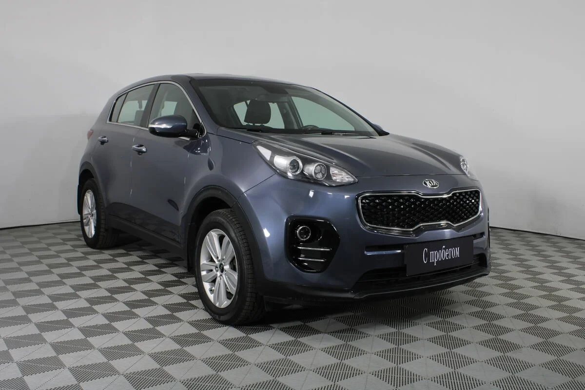 KIA Sportage, Синий, 2017, Автоматическая, 150 л.с., цена от 1 479 600 руб.