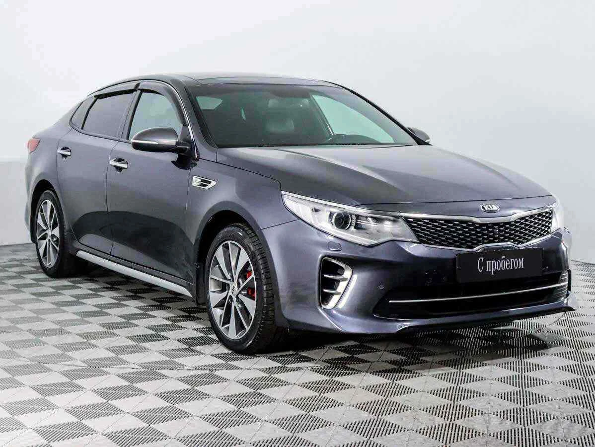 KIA Optima, Серый, 2016, Автоматическая, 188 л.с., цена от 1 175 000 руб.
