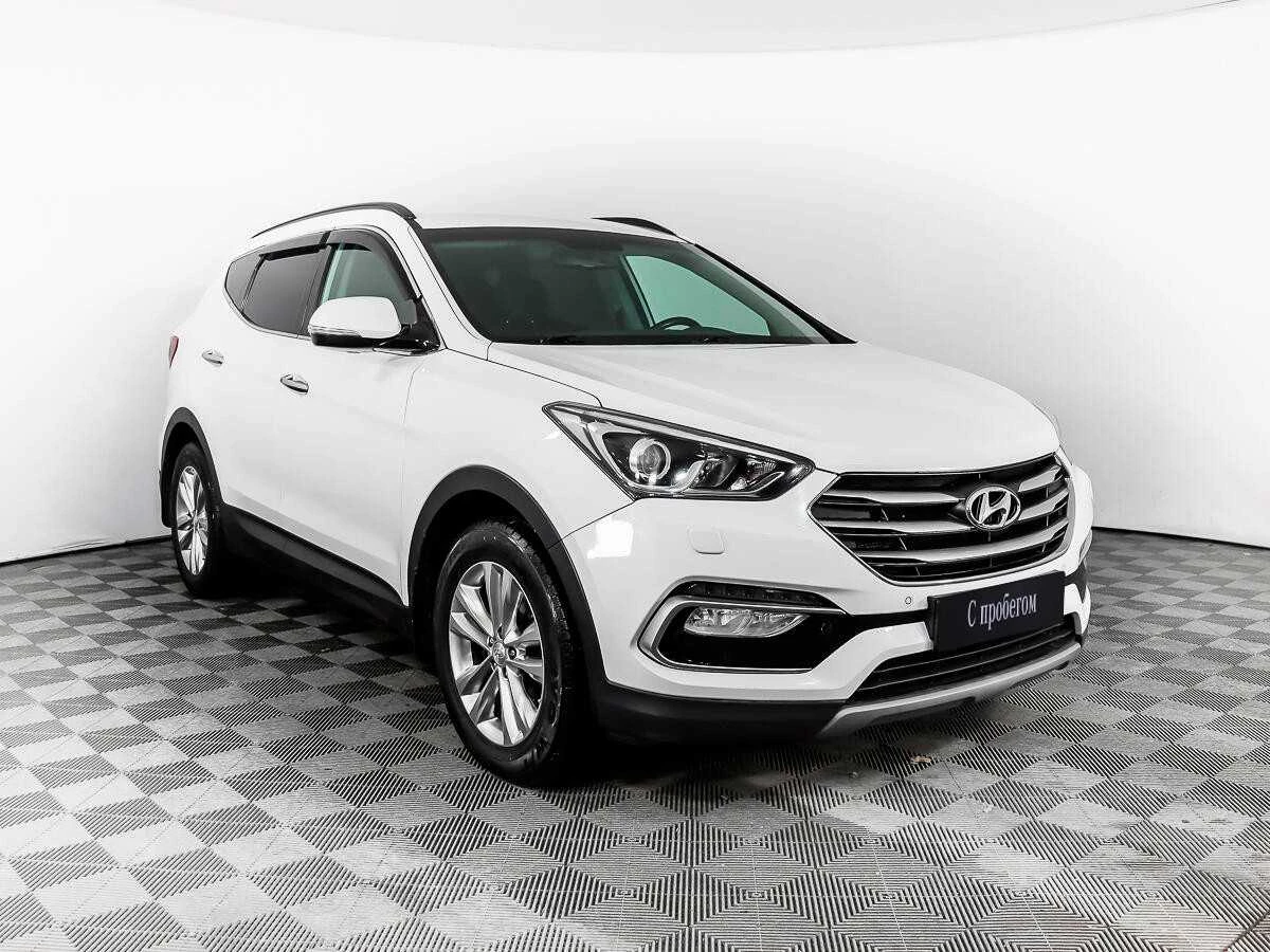 HYUNDAI SANTA FE, Белый, 2017, Автоматическая, 200 л.с., цена от 1 504 000 руб.