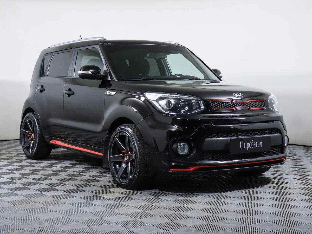 KIA Soul, Черный, 2018, Автоматическая, 150 л.с., цена от 1 165 000 руб.