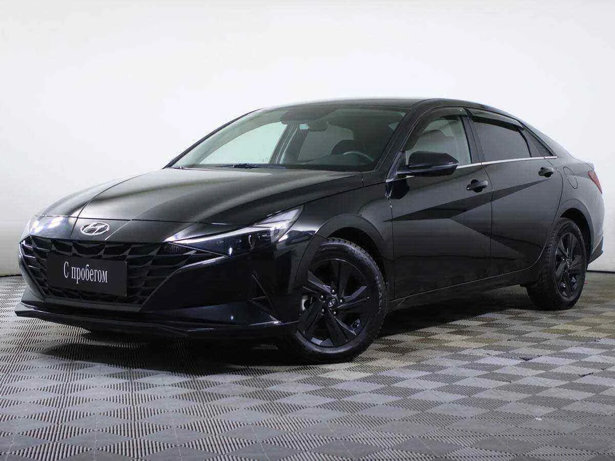 Hyundai Elantra, Черный, 2021, Автоматическая, 150 л.с., цена от 1 519 000 руб.