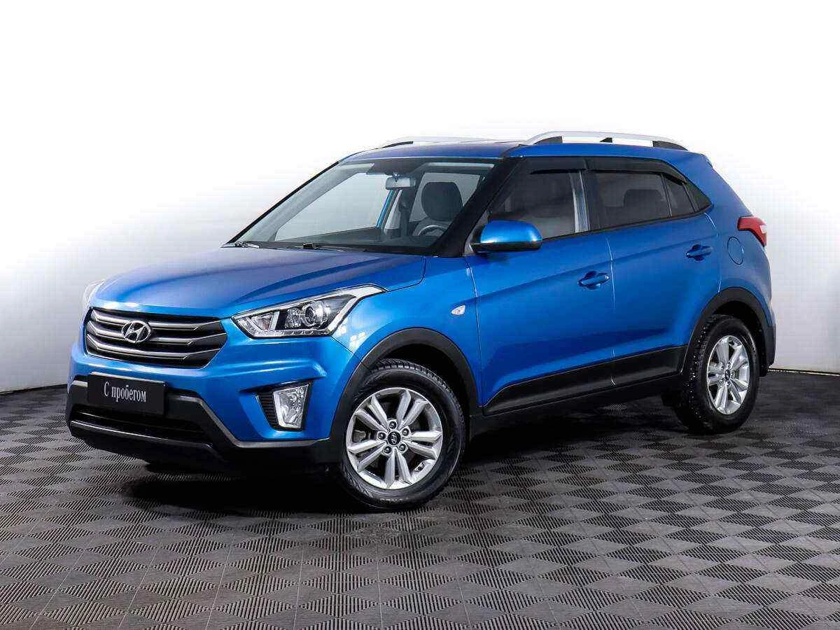 Hyundai Creta, Синий, 2017, Автоматическая, 149 л.с., цена от 1 037 000 руб.