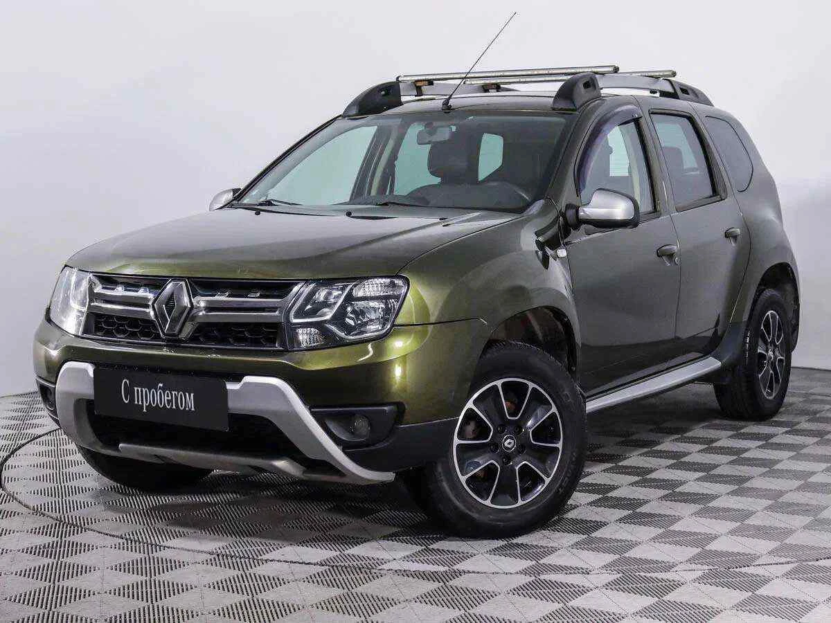 Renault Duster, Зеленый, 2016, Механическая, 143 л.с., цена от 1 105 000 руб.