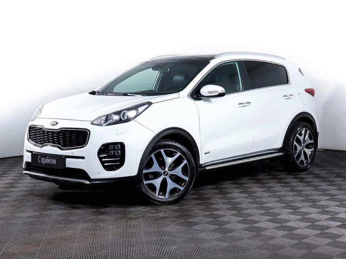 KIA Sportage, Белый, 2017, Робот, 177 л.с., цена от 1 599 000 руб.