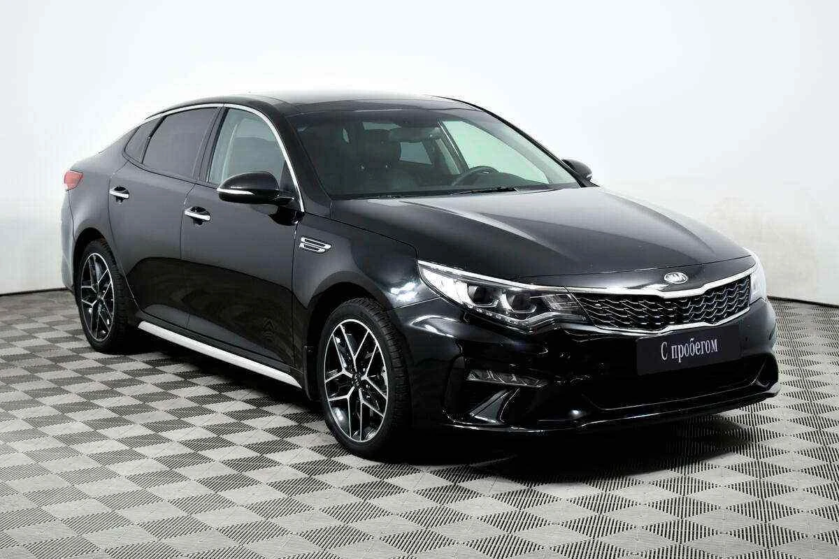 KIA Optima, Черный, 2019, Автоматическая, 150 л.с., цена от 1 390 000 руб.
