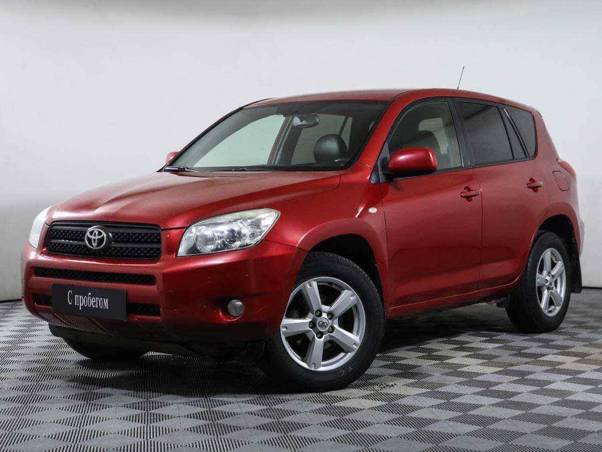 Toyota RAV 4, Красный, 2006, Автоматическая, 152 л.с., цена от 549 000 руб.