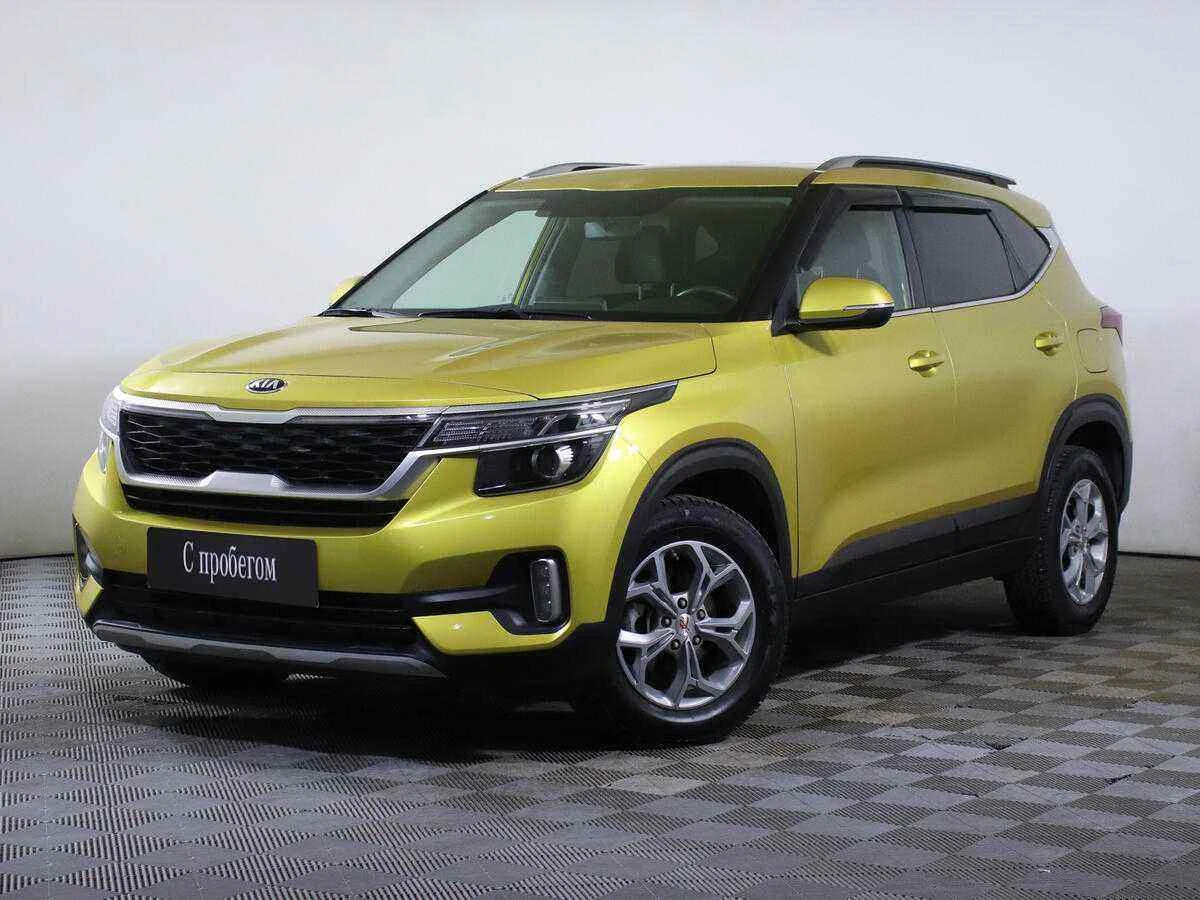 KIA Seltos, Желтый, 2020, Вариатор, 149 л.с., цена от 1 529 000 руб.