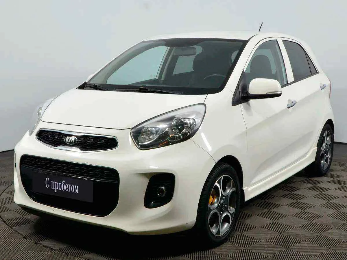 KIA Picanto, Белый, 2015, Автоматическая, 85 л.с., цена от 514 000 руб.