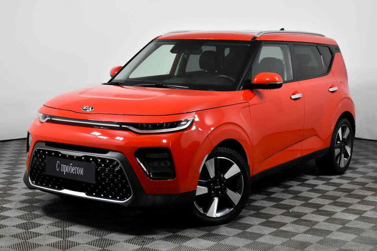 KIA Soul, Оранжевый, 2020, Автоматическая, 123 л.с., цена от 1 539 000 руб.