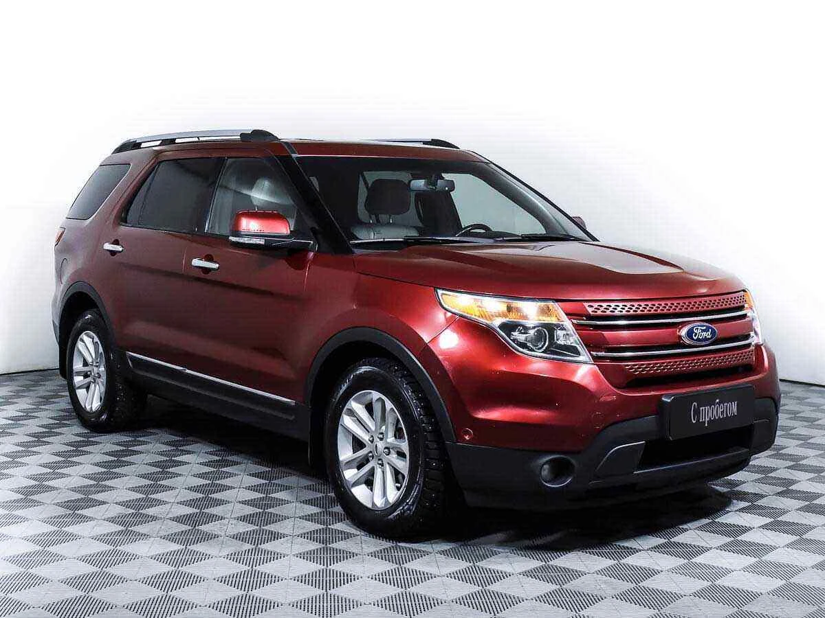 Ford Explorer, Красный, 2012, Автоматическая, 294 л.с., цена от 985 000 руб.