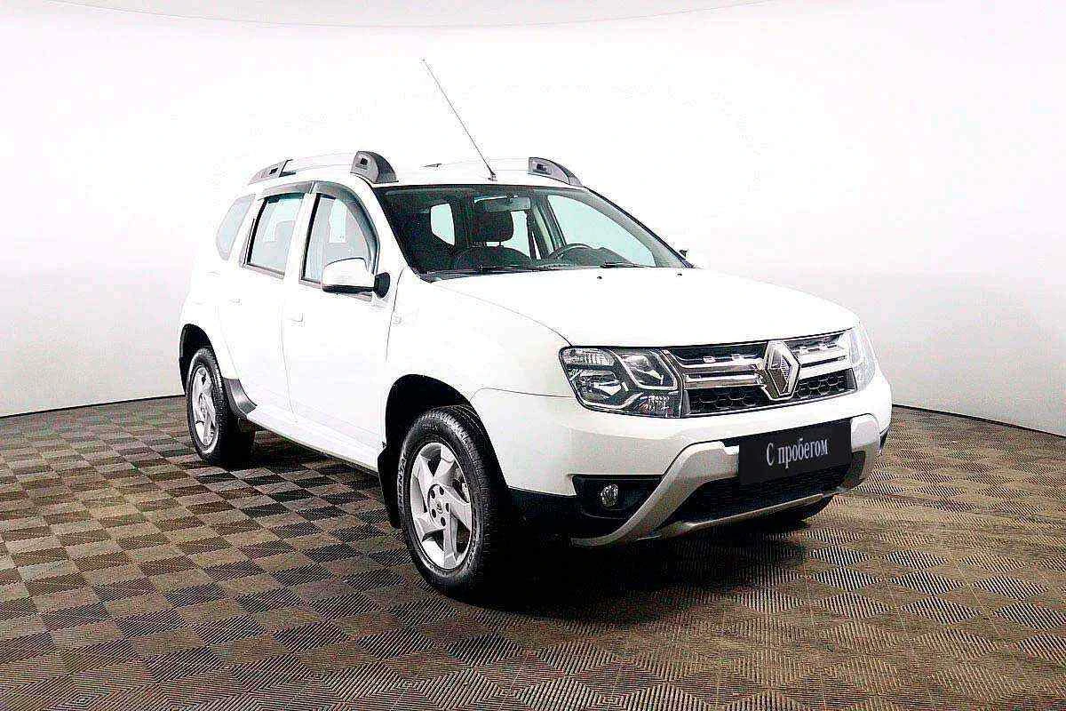 Renault Duster, Белый, 2018, Механическая, 109 л.с., цена от 1 273 000 руб.