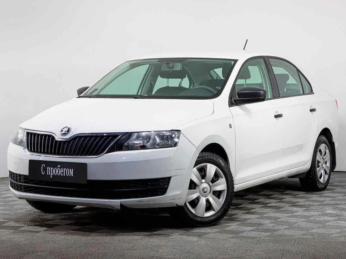 SKODA RAPID, Белый, 2016, Автоматическая, 110 л.с., цена от 671 200 руб.