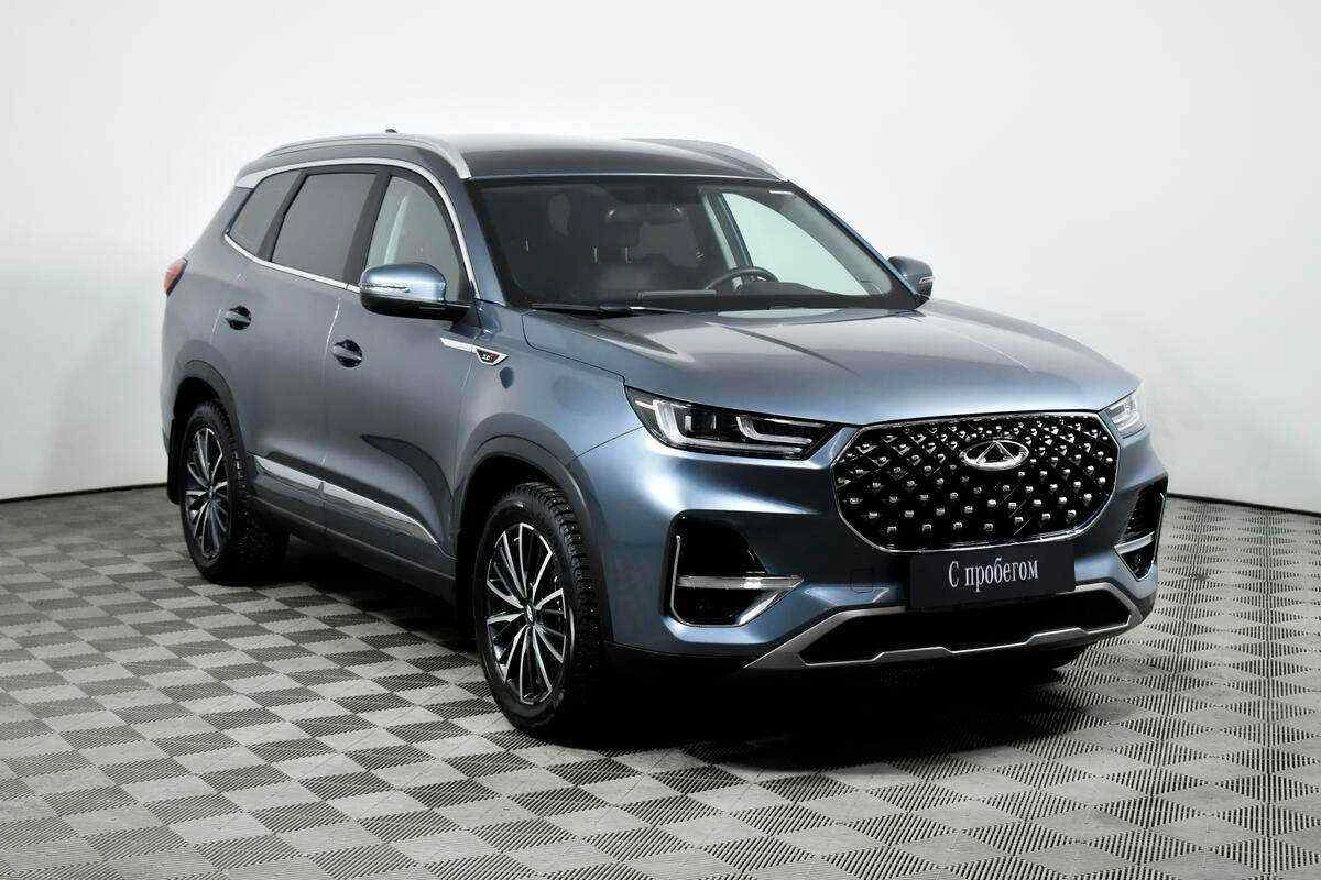 Chery Tiggo 8 Pro, Голубой, 2021, Вариатор, 170 л.с., цена от 1 826 000 руб.