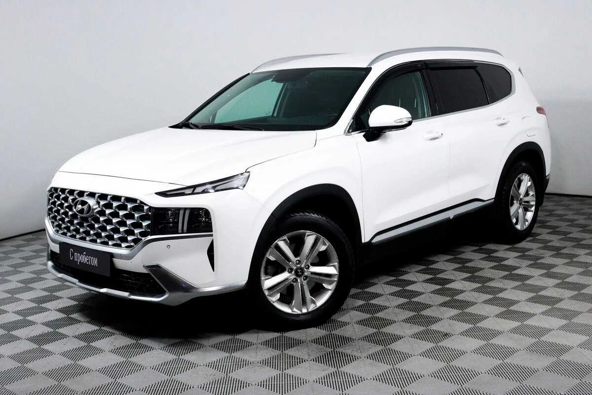 HYUNDAI SANTA FE, Белый, 2021, Робот, 199 л.с., цена от 2 336 000 руб.