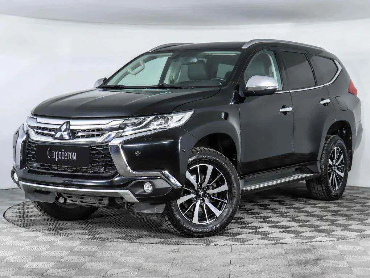 Mitsubishi Pajero Sport, Черный, 2017, Автоматическая, 181 л.с., цена от 2 115 000 руб.