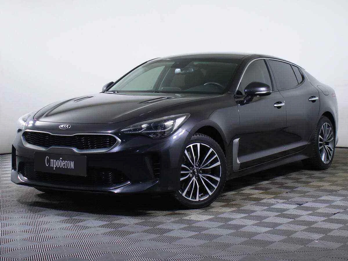 KIA Stinger, Черный, 2018, Автоматическая, 247 л.с., цена от 1 978 000 руб.