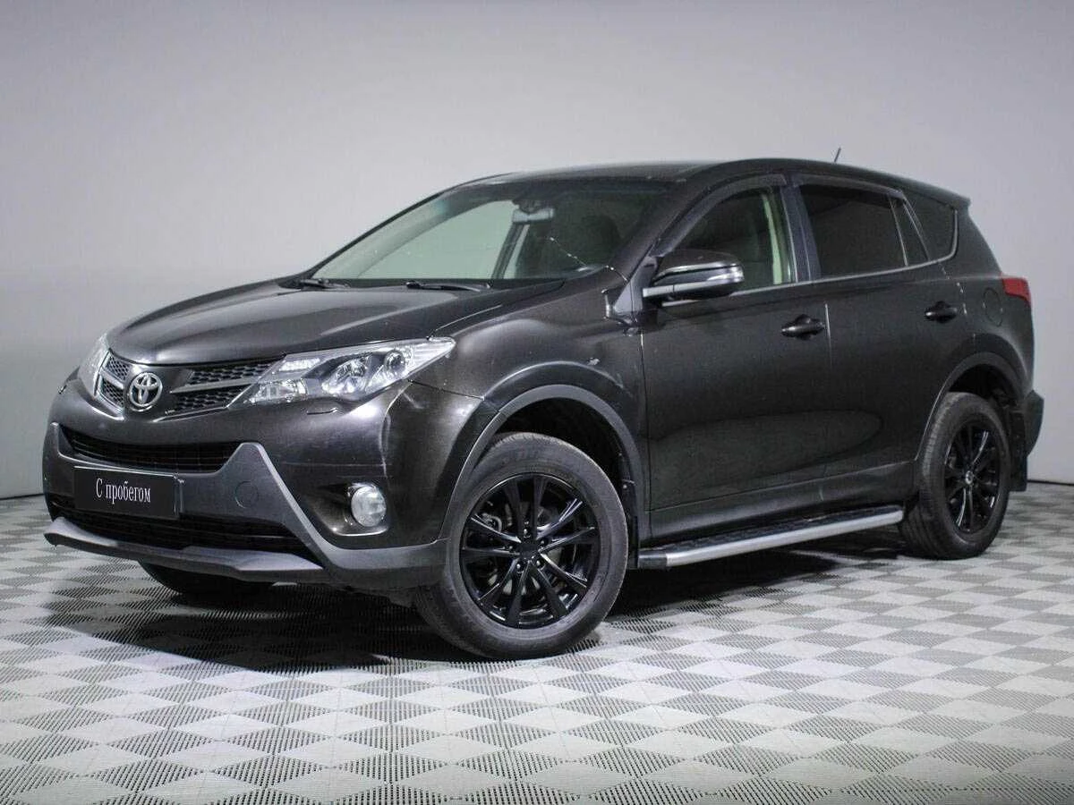 TOYOTA RAV4, Черный, 2015, Вариатор, 146 л.с., цена от 1 088 000 руб.
