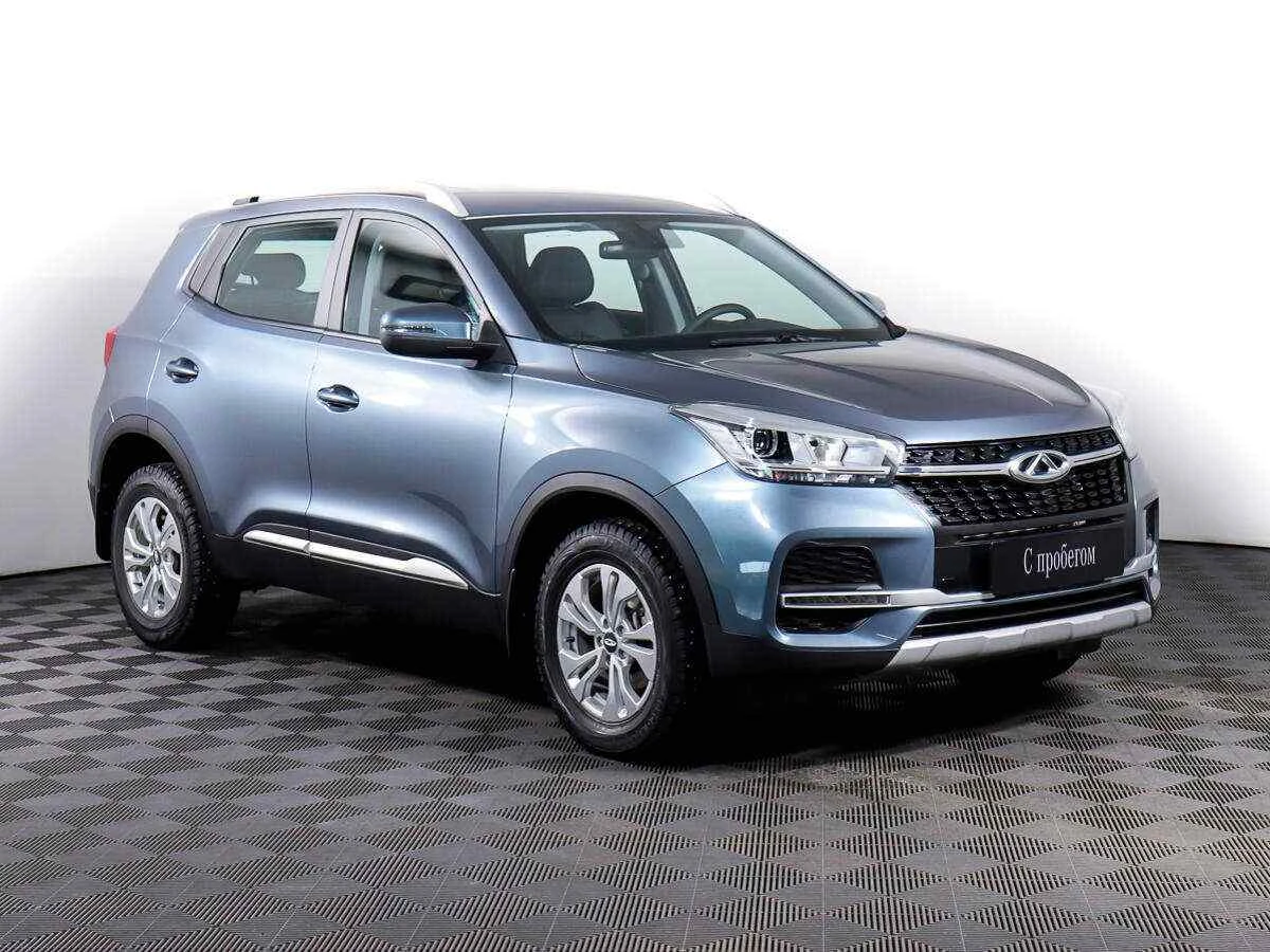 Chery Tiggo 4, Голубой, 2021, Вариатор, 113 л.с., цена от 1 040 000 руб.