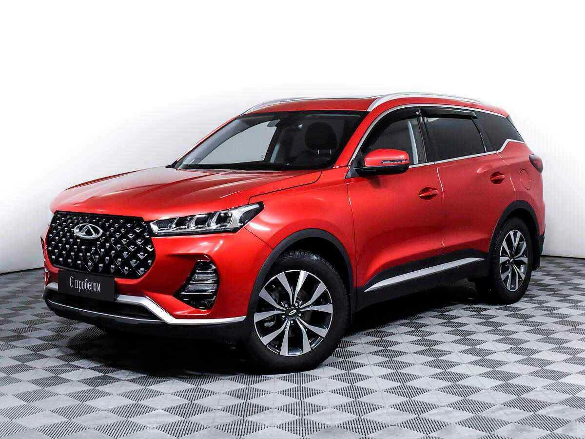 Chery Tiggo 7 Pro, Красный, 2021, Вариатор, 147 л.с., цена от 1 455 000 руб.