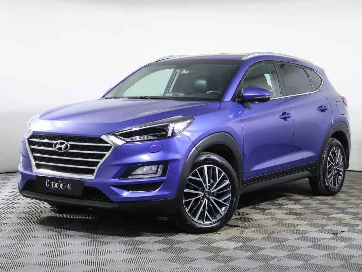 Hyundai Tucson, Синий, 2019, Автоматическая, 150 л.с., цена от 1 699 000 руб.