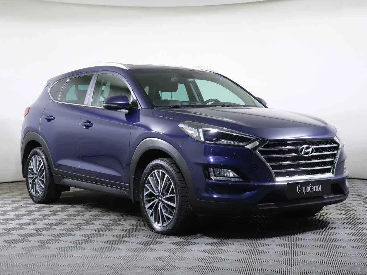Hyundai Tucson, Синий, 2020, Автоматическая, 136 л.с., цена от 1 909 000 руб.