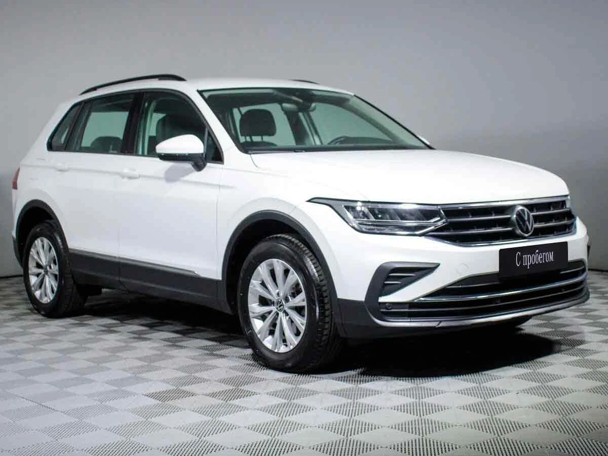 VOLKSWAGEN TIGUAN, Белый, 2022, Робот, 150 л.с., цена от 2 176 000 руб.