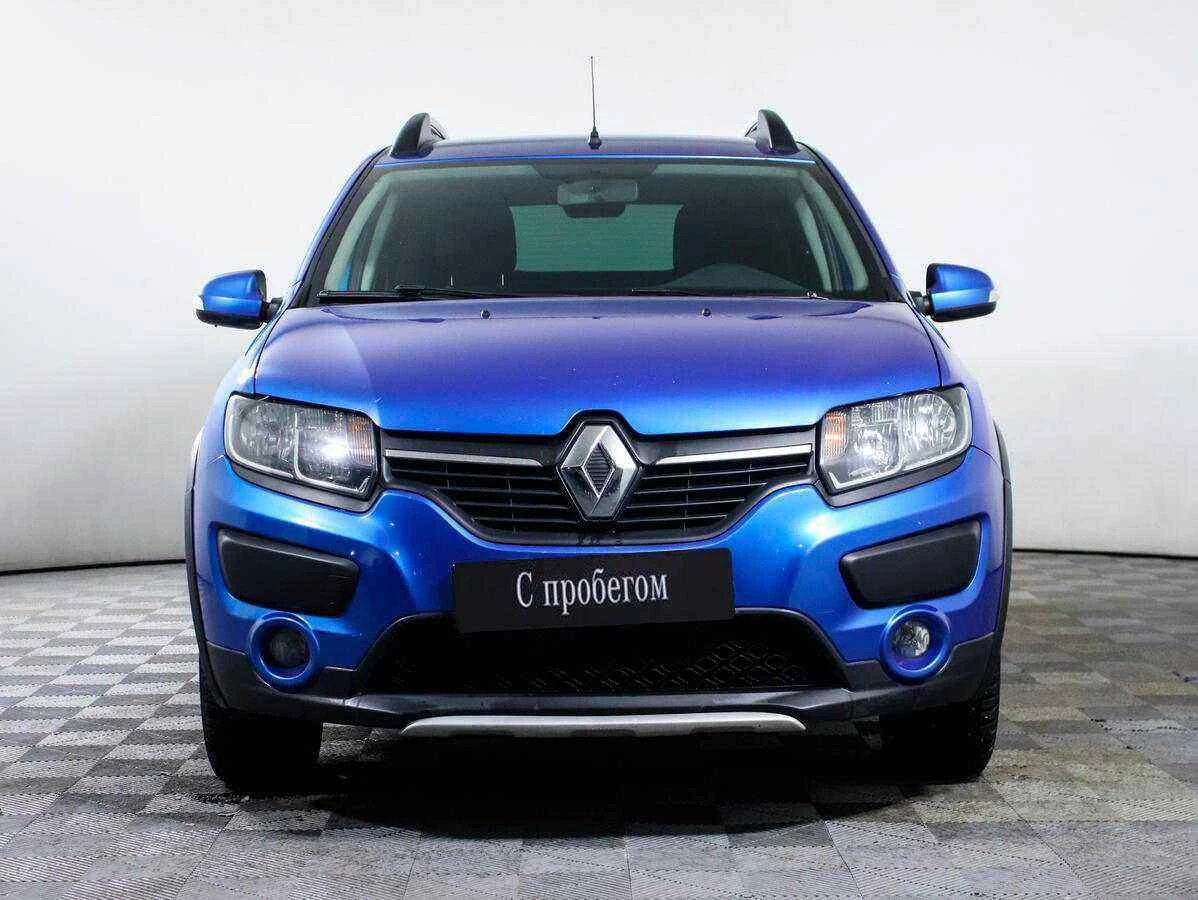 Renault Sandero, Синий, 2018, Вариатор, 113 л.с., цена от 580 000 руб.