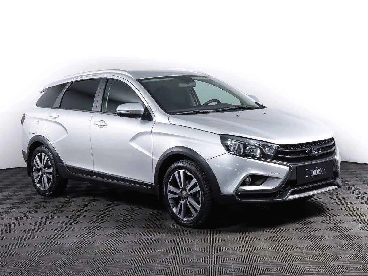 LADA Vesta SW Cross, Серебряный, 2021, Вариатор, 113 л.с., цена от 980 000 руб.
