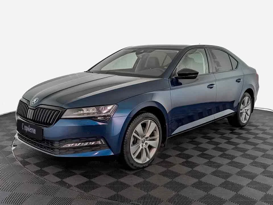 SKODA SUPERB, Синий, 2022, Робот, 190 л.с., цена от 2 556 800 руб.