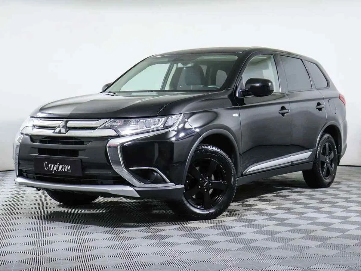 Mitsubishi Outlander, Черный, 2017, Вариатор, 146 л.с., цена от 1 247 000 руб.