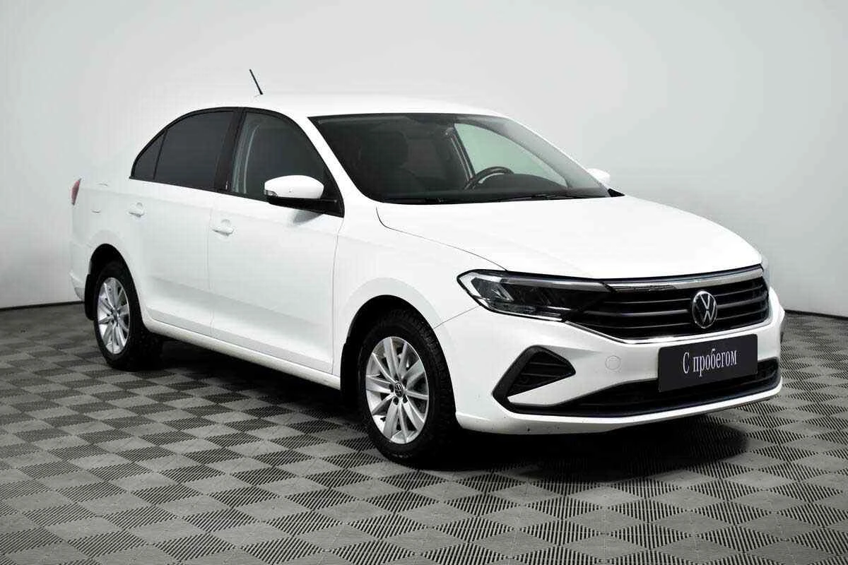 Volkswagen Polo, Белый, 2021, Автоматическая, 110 л.с., цена от 1 385 000 руб.