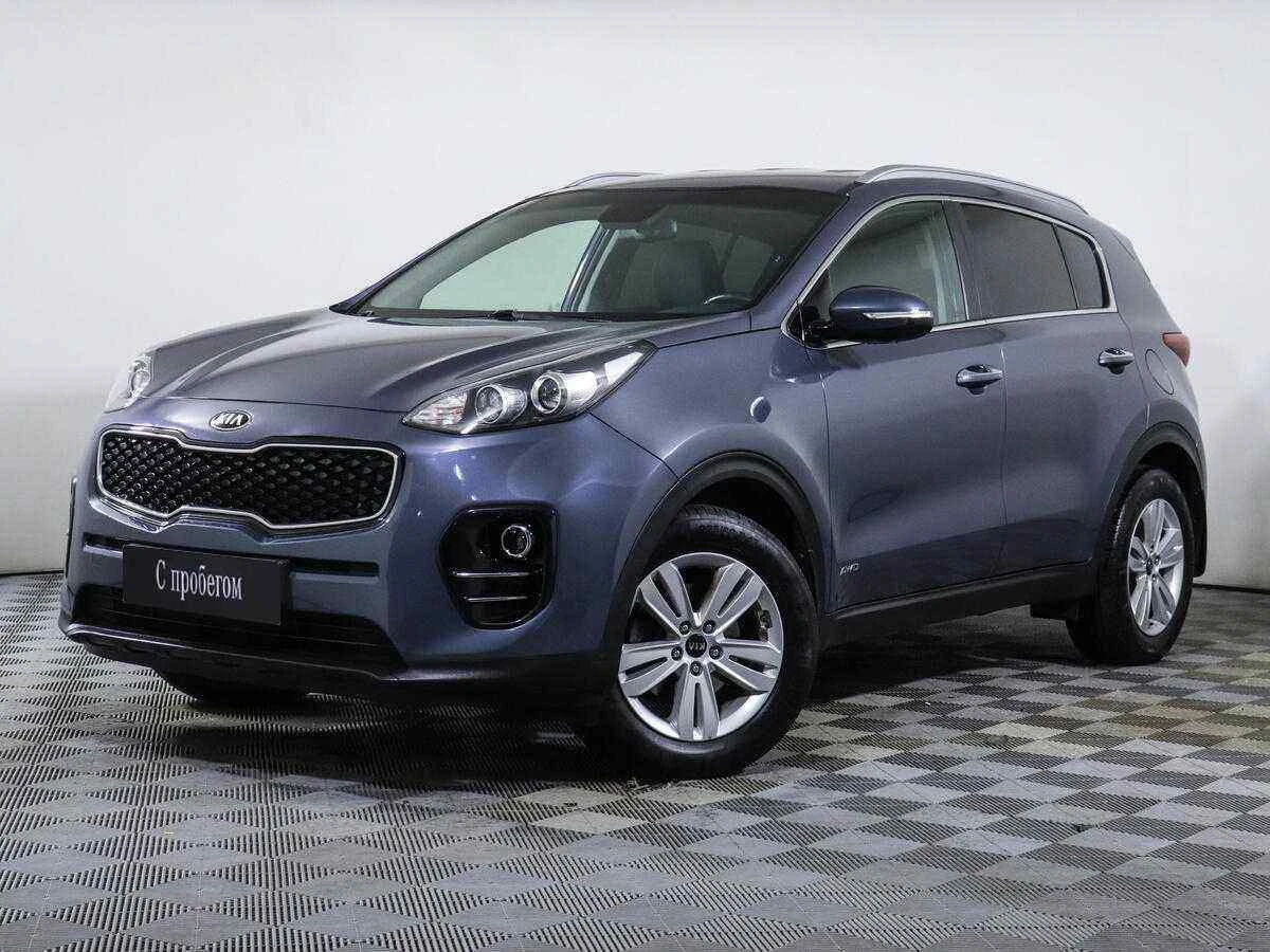 KIA Sportage, Синий, 2018, Автоматическая, 150 л.с., цена от 1 355 000 руб.
