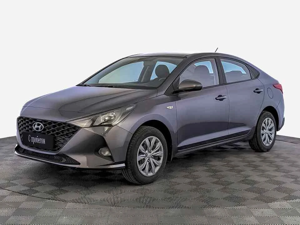 HYUNDAI SOLARIS, Серый, 2021, Автоматическая, 123 л.с., цена от 1 232 000 руб.