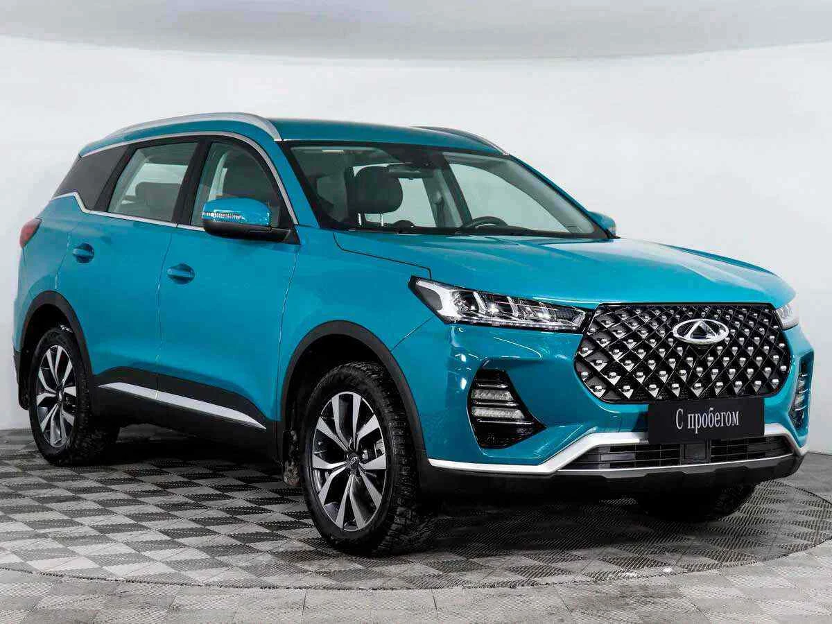 Chery Tiggo 7 Pro, Голубой, 2020, Вариатор, 147 л.с., цена от 1 434 000 руб.