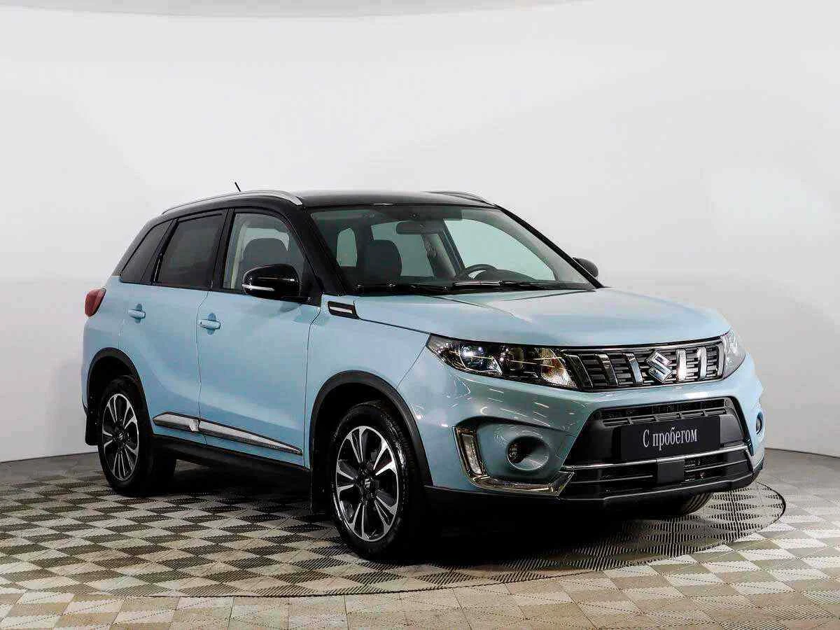Suzuki Vitara, Голубой, 2020, Автоматическая, 140 л.с., цена от 1 555 000 руб.